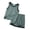 Vert, variante sur Yammkia Ensemble pour Garçons Tenue Garçon Tout-Petit Ensemble 2 Pcs Débardeur et Short Vêtements d'Été Chemises en Coton et Shorts Tenues pour Enfants (Bleu, 18-24 Mois)