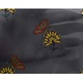 thumbnail image 4 of oneOone Georgette Viscose Fabric Floral & Block Printed Fabric 1 Yard 42 Inch Wide, 4 of 4