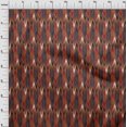 thumbnail image 3 of oneOone Cotton Poplin Fabric Arrow Ikat Print Fabric By Yard 56 Inch Wide, 3 of 4