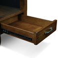 thumbnail image 4 of Leick Furniture Slatestone Table d'Appoint de Rangement en Bois, Fini Chêne Rustique, 4 of 5