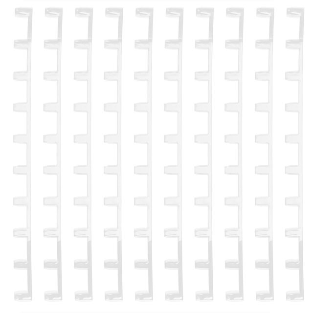 Beehive Frame Spacing Tool, Plastic Beekeeping Spacers Light Weight Space Saving Practical Toughness for Beekeeping
