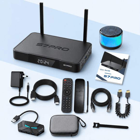 2026 Latest S7 PRO with super remote, with Bluetooth remote control