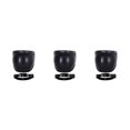 thumbnail image 1 of Decodeary Visors Materials For Clear Easy To Carry Vintage Dark brown black 3Set, 1 of 6