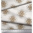 thumbnail image 3 of Soimoi polyester Crepe Fabric Flower Artistic Print Fabric by the Yard 42 Inch Wide, 3 of 3