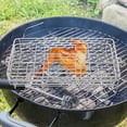 thumbnail image 1 of AMERTEER Grille Rotative Réglable pour Poisson, Agneau, Poulet, Ailes, Outil, Rôtissoire, Cage et Panier à Poisson pour Grillades en Plein Air et Camping, 1 of 8