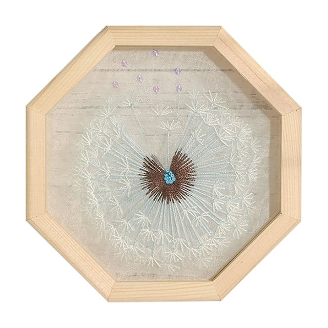 Kit de Départ pour Broderie Créatif Bricolage Point de Croix Transparent Panier Kit de Point de Croix