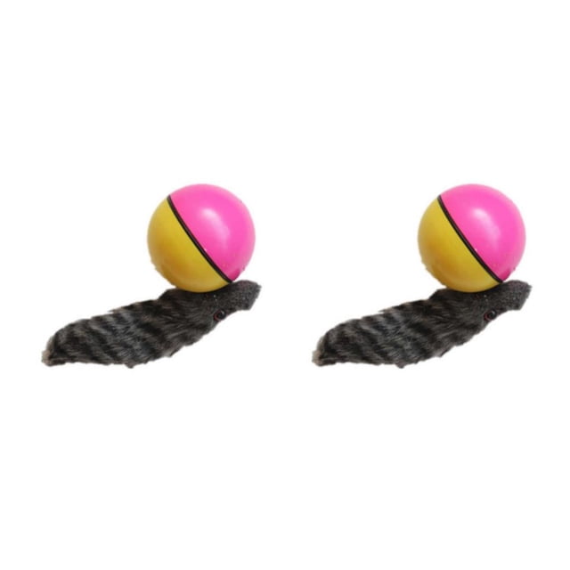 mmirethe Plastic Rolling Ball Dog Toy Exciting Jump Toys For Endless Entertainment Dog Innovative Ball 2Set