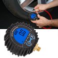 thumbnail image 4 of Inflation Monitoring Gauge, Blue Backlight Digital Tire Inflator Gauge Lightweight High Accuracy 3-200PSI  For Cars, 4 of 8