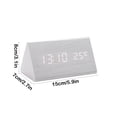 thumbnail image 3 of PRETXORVE Modern Digital Clock Display Day Of Week Living Room Clock or Office Wall Clock Desk or Wall Mount, 3 of 6