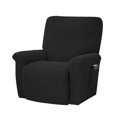 thumbnail image 1 of WRXMIJNHGSA Sofa Cover Under $30 Super Stretch Recliner Cover Recliner Couch Covers Recliner Chair Cover Form Fitted Non Slip Reclining Slipcovers For Standard Large Recliner Soft Thick, 1 of 7