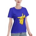 thumbnail image 2 of T-Shirt Basique à Manches Courtes pour Femmes Pikachu, 2 of 6