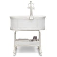 thumbnail image 2 of Delta Children SleepCool Rocking Bassinet with Airflow Mesh, Sunset, 2 of 9