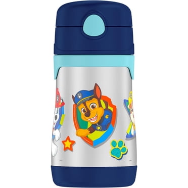 Thermos Kids Bouteille Isotherme avec Paille 10 Oz, Pat' Patrouille