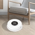 thumbnail image 1 of RRJ Automatic Floor Mopping Robot, Low Noise Wet and Dry Household Mopping Machine, Cordless Robotic Floor Cleaner for Hardwood Tile Laminate Floors, USB Rechargeable Smart Cleaning Device for Home, 1 of 5