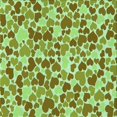 thumbnail image 1 of Ahgly Company Machine Washable Indoor Square Transitional Dark Yellow Green Area Rugs, 4' Square, 1 of 7