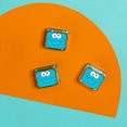 thumbnail image 2 of Glo Pals - Licensed Reusable Light-Up Cubes for Sensory Play 4pk - Cookie Monster, 2 of 5