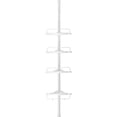thumbnail image 1 of Boutique Home Adjustable Bathroom Corner Telescopic Shelf Shower Caddy, 1 of 4