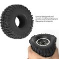 thumbnail image 3 of 4pcs RC Crawler Pneu, 1,9 / 2,2 Pouces Universel Résistant à l'Usure RC Crawler Pneu de Caoutchouc de Voiture Pneu de Roue Pratique, 3 of 8