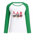 thumbnail image 5 of RKSTN Chandail de Noël pour Femmes, Chandail à Col Rond Imprimé Père Noël, Manches Longues, Confortable, Blouse Régulière, 5 of 5