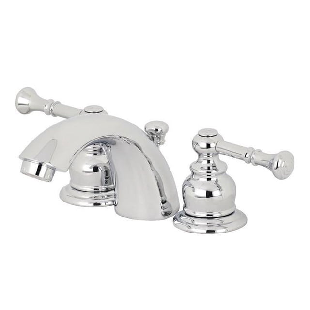 Kingston Brass KB951NL Traditional Mini-Widespread Lavatory Faucet - Polished Chrome