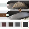 thumbnail image 5 of Clearance! Leather Patch Self Adhesive Leather Refinisher Cuttable Sofa Leather Kit for Furniture Leather Seat Leather Tape for Sofa Chair Car Seat Furniture Protection,C, 5 of 5