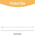 thumbnail image 2 of CUITING 17 Inches 2 Pieces Blind Wand  Vertical Blinds Replacement Parts  Tilt Wand Replacement  Clear Blind Rod with Hook and Grip  Plastic Blind Opener  Long Window Blind Stick Tilt Rod, 2 of 5