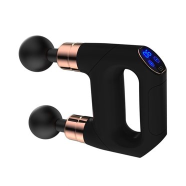 Unatoiry Electric Dual Heads Massager Adjustable Muscle Relaxation Fitness Training Massage Equipment LCD