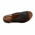 thumbnail image 3 of Rockport Femmes BRIAH Écharpe PERF Noire/nubuck à Talon Compensé, 3 of 4