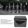thumbnail image 3 of <p>Sac Alimentaire Isolé, Dessus à Fermeture à Glissière Réutilisable pour Transport d'Aliments, Sac de Livraison d'Aliments Isolé Grande Capacité pour Repas Froids</p>, 3 of 8