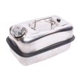 thumbnail image 3 of jinwen Motorcycle Seat Can Tank Liquid Storage Canister Practical Multipurpose 5L Stainless Steel, 3 of 9