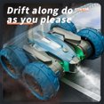 thumbnail image 3 of XZNGL Outdoor Remote Control Car Rollover Stunt Car 360 Degree Double Sided Dumper Remote Control Racing Off-Road Car Rechargeable Childrens Toys Rechargeable Remote Control Car, 3 of 7