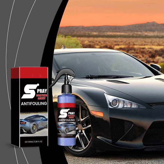 Dvkptbk Coating Agent High Protection Fast Auto Paint Spray Do-It-Yourself Paint Cleaning Coating Spray 100ml Car Care & Cleaning
