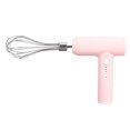 thumbnail image 3 of Cordless Hand Mixer, Curved Edges Electric Hand Mixer 304 Stainless Steel  For Kitchen For Cake Baking Pink, 3 of 8