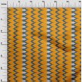 thumbnail image 2 of oneOone Polyester Lycra Fabric Chevron Ikat Print Fabric By The Yard 56 Inch Wide, 2 of 4