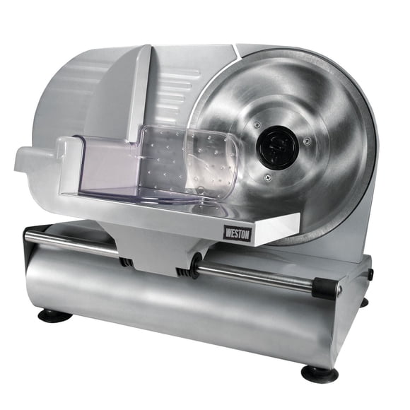 Weston Trancheuse à viande électrique 9 po, 200 watts, lame en acier inoxydable, 61-0901-W-