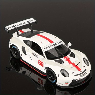 Burago 1:24 2020 Porsche 911 RSR LM Voiture de Sport en Alliage Véhicule Moulé sous Pression Statique Modèle