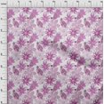 thumbnail image 4 of oneOone Tissu Jersey Viscose Violet2 Texture Florale Matériel de Robe Tissu Imprimé Tissu au Mètre 60 Pouces de Large, 4 of 4