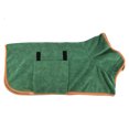 thumbnail image 3 of Quick Dry Dog Bathrobe Soft Comfortable Pet Absorbent Bath Towel With Convenient Magic Tape Multiple Size Bath Accessories, 3 of 7