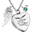 thumbnail image 1 of with 12 Birthstones Jewelry -Your Wings Were Ready My Heart Was Not（May）, 1 of 3