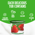 thumbnail image 4 of Activia Probiotic Yogurt, Strawberry/Vanilla, 8x100g, 4 of 8