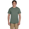 thumbnail image 2 of Hanes ComfortBlend EcoSmart Men`s Crewneck T-Shirt, M, Heather Green, 2 of 6