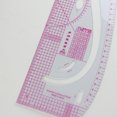 thumbnail image 4 of Zootealy 7 Pcs Règle Métrique Française Vêtements Règle de Mode en Forme de Courbe Règles de Triage Roue en Tissu Outils de Couture pour Couture Couture Couture Motif Design Vêtements DIY Modèle de Dessin Pliable, 4 of 6
