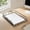 Noir, variante sur Plateau de Documents en Métal, Organiseur de Dossiers Papier Format A4 Lettre, Plateau de Papier Empilable, Support Décoratif pour Dossiers de Bureau, Lettres et Cahiers - Organiseur de Rangement en Treillis Métallique Robuste