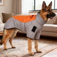 thumbnail image 3 of BotaniNest Reflective Winter Coat With Warm Fleece For Small Medium Large And Cats Windproof Cold Weather Jacket XL, 3 of 6
