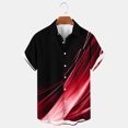 thumbnail image 1 of Styesk T-Shirts pour Homme Col Rabattu Léger à Manches Courtes Cardigan à Boutons Chemise Manches Courtes Col Rabattu, 1 of 4