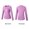 thumbnail image 2 of Sous-vêtements Thermiques d'Automne pour Femme, Col Rond, Couche de Base à Manches Longues, Entraînement Physique, Course, Ajustés, Plus Chauds, Hauts, Chandail, Entraînement Physique, Course, Yoga, Entraînement, Gris, P, 2 of 9