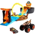 thumbnail image 1 of Hot Wheels Monster Trucks Stunt Tire Playset, 1 of 6