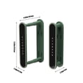 thumbnail image 3 of RuiJiao Clearance Clothes Hanger Storage Retractable No Need To Drill Holes To Save Space Balcony Organizer Rack Wall-mounted Clothes Hanger Storage Rack, 3 of 7
