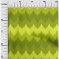 thumbnail image 2 of oneOone Rayon Lime Green Fabric Ikat Sewing Material Print Fabric By The Yard 56 Inch Wide, 2 of 4