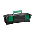 thumbnail image 2 of Storage Containers Storage Bag Organizer Small Tool Box 10-inch Plastic Tool Boxes With Handle Removable Tray With Double Lock Secured Toolbox For Home, 2 of 9